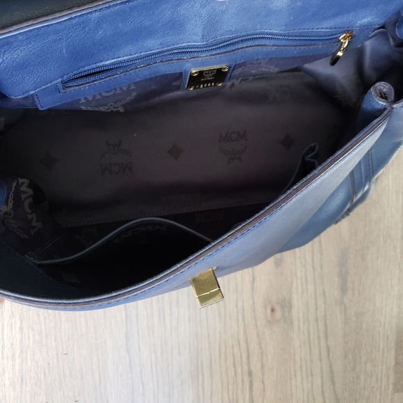 MCM Vintage  Elderberry Two-Way Satchel - Picture 5 of 15